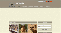 Desktop Screenshot of naturcaza.com